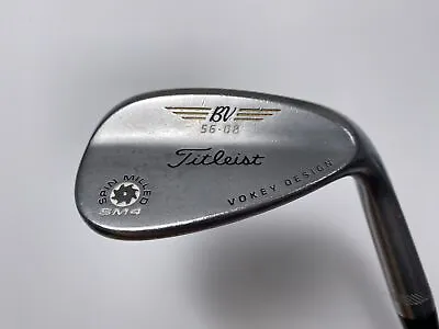 Titleist Vokey Spin Milled SM4 Chrome 56* 8 Bounce Wedge Steel Mens RH • $24.88