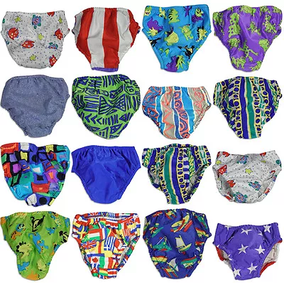 My Pool Pal Baby Infant Boys Reusable Swim Diaper Cover Runs 2 Sizes Small • $4