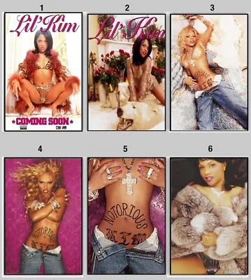 Lil' Kim Hard Core Music Album Poster 1996 Rap Hip Hop Vintage 90s Music Poster • $12.99