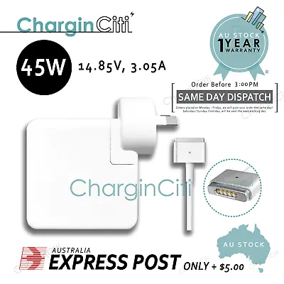Apple MacBook Air 11  13  A1434 A1465 A1466 AU Power Adapter Charger T-Tip • $25.99