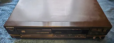Sony CDP-190 CD Player Single Compact Disc Player Vintage Tested & Powers On • $39.99