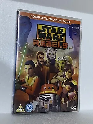 £9.99 • Buy Star Wars Rebels: Complete Season 4 [PG] DVD Box Set 3 Disk Cartoon Series