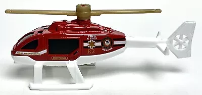 Matchbox Rescue Helicopter Fire & EMS 🚁 Red 1:64 **LOOSE** • $6.99