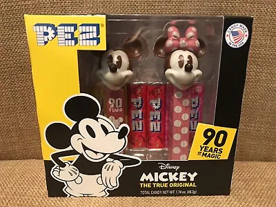 Disney Mickey Mouse 90th Anniversary Minnie Mouse PEZ Dispenser Set New In Box • $11.95