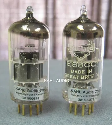 Mullard E88CC/6922 Gold Pin Tubes. Lightly Used. Desirable! $245 For The 2! • $245