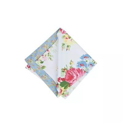 C & F  Cottage Rose Dinner Napkins  ~~  Set Of 2  ~~  NEW • $13.99