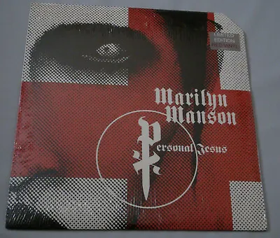 MARILYN MANSON PERSONAL JESUS Limited Edition RED  10  VINYL  **FACTORY SEALED** • $48.98