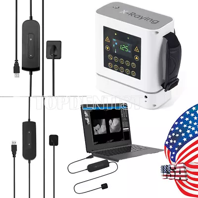 $729.99 • Buy Woodpecker Dental Portable Xray Digital Machine High Frequency/X-Ray Sensor 2Siz