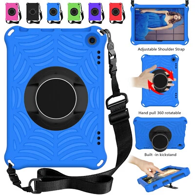 $22.44 • Buy Kids VA Foam Tablet Stand Case For For Amazon Kindle Fire HD 8 Plus 2020 W Strap
