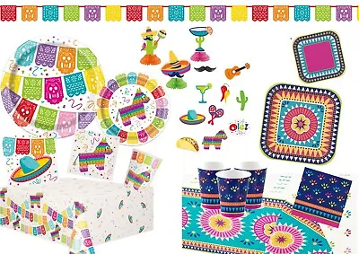 Mexican Fiesta Mexican Party Supplies Decorations Tableware  • £2.99