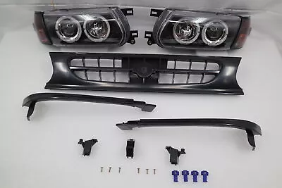 $340 • Buy LED Smoke Headlight Corner Grill+FILLER Conversion Kit For 1991~93 94 B13 Sentra
