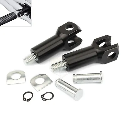 Motorcycle 2.25  Passenger Foot Peg Support Mount Kit For Harley Softail 00-2006 • $13.96