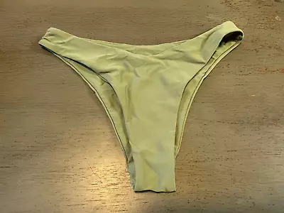 $3.99 • Buy Green Lined ZAFUL  Swimsuit Bikini Bottom Size Small