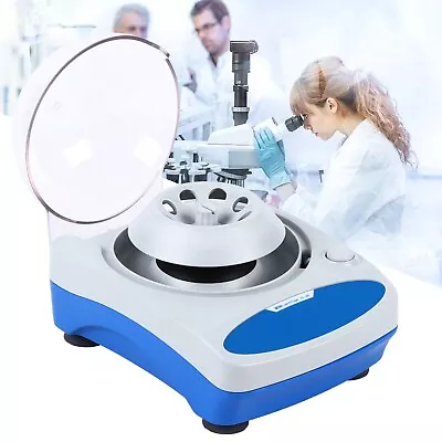 HL-4K Mini Centrifuge Machine Lab Medical Microcentrifuge Benchtop 4000 RPM 110V • $59.99