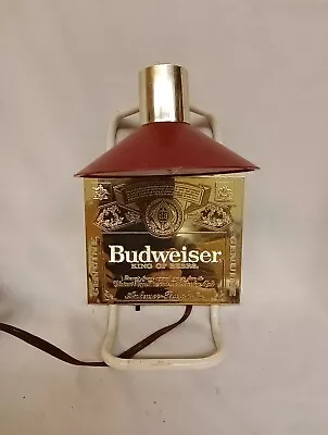 Vintage Budweiser Beer Cash Register Topper Light Lamp Sign • $30