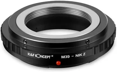 K&F Concept Lens Mount Adapter For M39 Mount Lens To Nikon Z6 Z7 Camera • $29.99