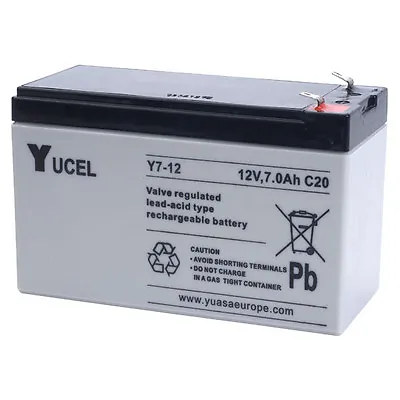 £21.68 • Buy Yucel 12V 7Ah Electric Kids Toy Car Rechargeable Battery As 12v 6Ah, 12v 8Ah