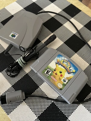 $16.50 • Buy Hey You Pikachu Pokemon Authentic Nintendo 64 N64 Game & VRU W/ Mic Bundle Lot