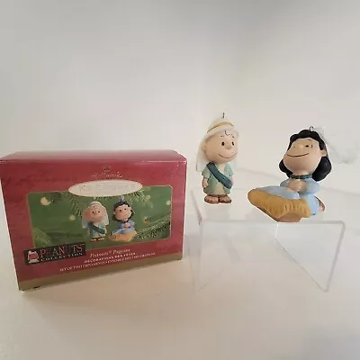 HALLMARK 2001 Peanuts Nativity Pageant ORNAMENTs Porcelain Collectibles • $14.99