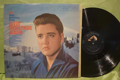 Elvis Presley 'Elvis Christmas Album' LP MONO • $4.95