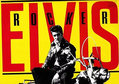 Elvis Presley 'rocker' (australian Rca) • $35