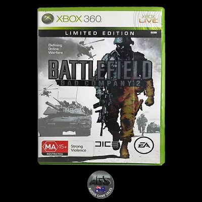 Battlefield: Bad Company 2 (Xbox 360) VGC + Manual - Shooter • $8.95