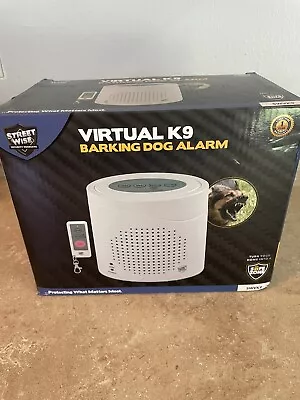 Streetwise Virtual K9 Barking Dog Alarm W/Remote 3 Sounds (Dog Doorbell Siren) • $38