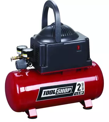 2 Gallon Electric Air Compressor 100 PSI Hot Dog 1/3 HP Oil Free Pump Portable • $105.77