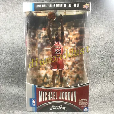 NBA 1998 Finals Winning Last Shot Michael Jordan Pro MJ Figures Basketball Card • $56.10