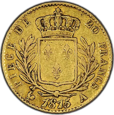 1815-A France 20 Francs Gold Coin • $515.10