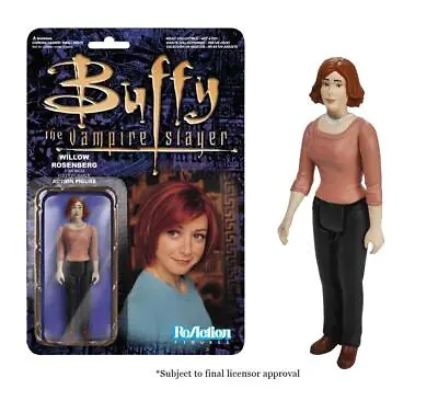 Funco ReAction Buffy The Vampire Slayer Willow Action Figure • $11.19