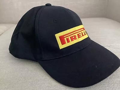 Pirelli Cap Logo Black Adjustable Strap • $15