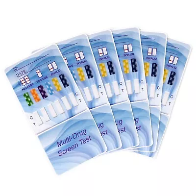 (5 Pack) 6 Panel Urine Multi-Drug Test Kit FDA Free Shipping • $9.95