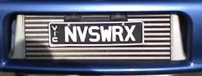 Custom Personalised Number Plates Vic NVS WRX • $1000