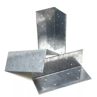 £62.99 • Buy Extender Brackets For Wooden Posts Fence Post Bracket Galvanised Timber Fixing