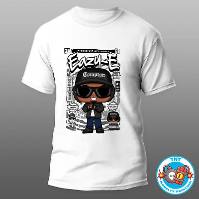 Mens Eazy E Inspired T-shirt Bnwt Funko Style Rap Music • $18