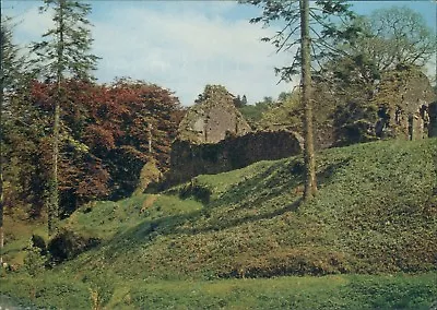 Devon Okehampton Castle Remains Of  The Hall From The West • £6