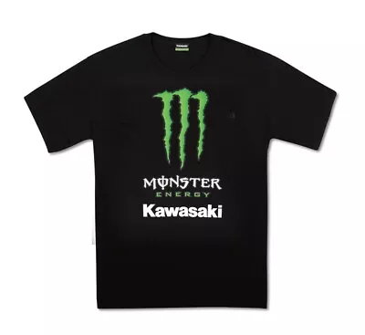  Monster Energy® Kawasaki Front Profile T-shirt Size Medium K102-2512-bkmd • $32.95