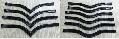 $139.99 • Buy New 20 X 1 Empty Channel Leather Bridle Brow-bands 6 MM All Size & Shapes F/Ship
