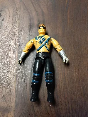 Vintage GI Joe Mortal Kombat Johnny Cage 3.75  Action Figure 1991 Hasbro • $12