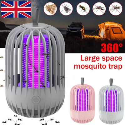 Electric Insect UV Zapper Mosquito Killer Pest Catcher Lamp Fly Bug Indoor Trap！ • £8.99