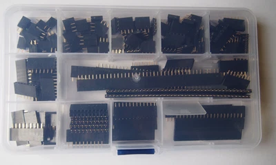 £9.25 • Buy Box Of 155pcs 2.54mm Single Row Pin Socket Female Header Connectors 2 - 40pin UK