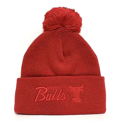 Chicago Bulls Beanie Knit Cap Mitchell Ness Urban Outfitters Retired NEW • $13.89