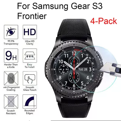 4XPcs Tempered Glass Screen Protector Film For Samsung Gear S3 Frontier • $15.95