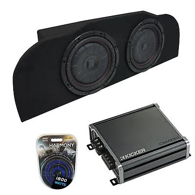 03-15 Fits Infiniti G35 Kicker CompVT CVT10 Subwoofer Dual 10  Sub Box CXA800.1 • $620.95