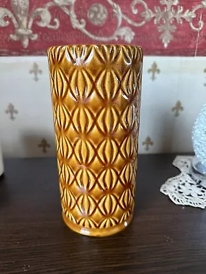 Sadler Orange Flower Vase • £15