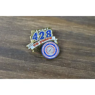 Union Operating Engineers Pin 70 Years Local 428 Labor • $16