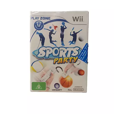 Nintendo Wii Sports Party Video Game PA Play Zone Golf Volleyball Basketball  • $22.31