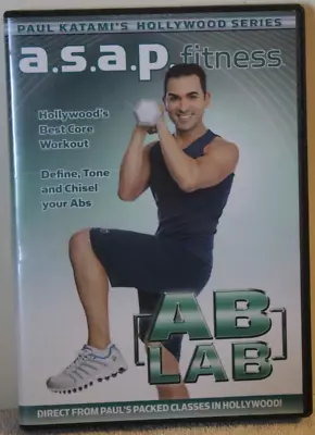 Paul Katami's Hollywood Series Ab Lab A.S.A.P Fitness Workout Exercise DVD • $24.89