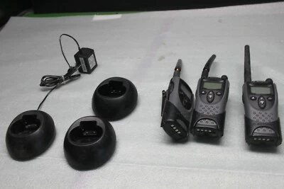 $39.99 • Buy Lot Of 3 Motorola XV1100 Two Way Radio W/ Charger 